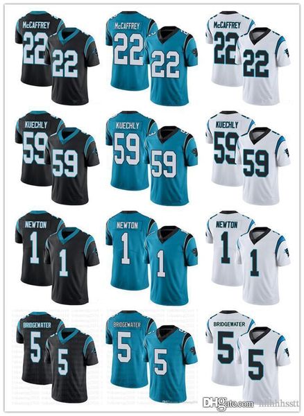 

men women youth carolina panthers 1 cam newton 5 teddy bridgewater 22 christian mccaffrey 59 luke kuechly football jerseys, Black;red