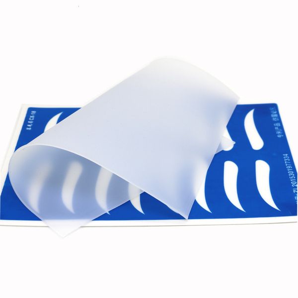 

new transparent silicone tattoo eyebrow lip practice skin tool pmu brow training skin pad permanent makeup for beginner