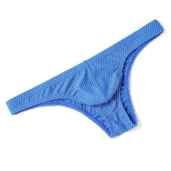 

men's underwear thong nylon low waist comfortable breathable men's thong underwear triangle nylon fabric1, Black;white