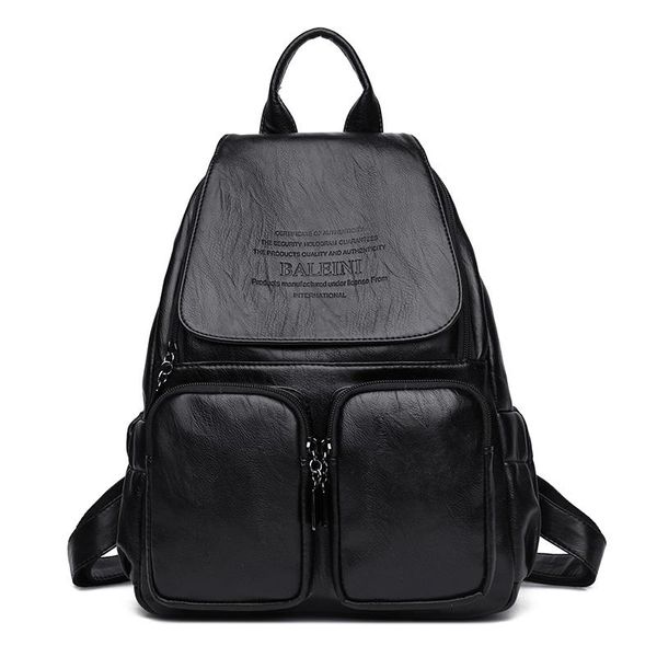 

женщины кожа рюкзаки мульти карман женщины путешествия рюкзаки высокого качества женщин сумки на ремне, школа моды женские сумки 2019 sqcpvc