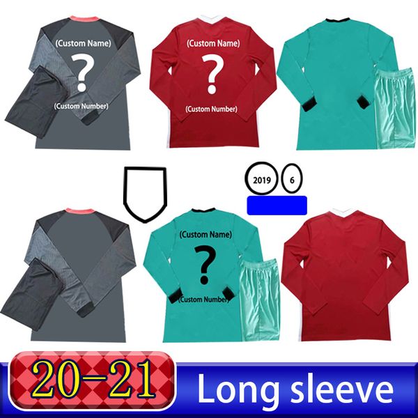 

20 21 long sleeve soccer jerseys gerrard special edition smicer alonso hamann barnes kuyt m. salah cisse henderson new 2021 football shirt, Black;yellow