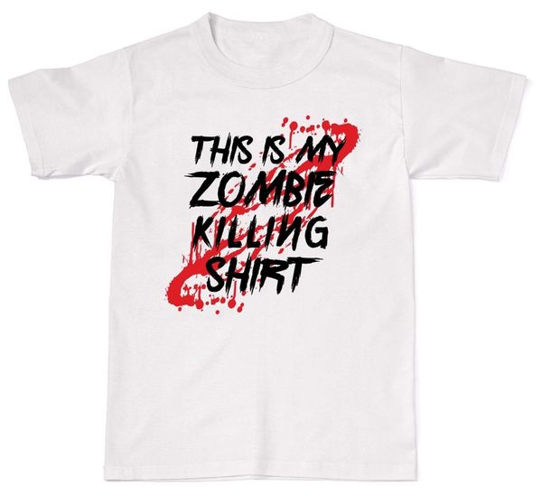 

new brand sale this is my zombie killing shirt funny gamer nerd geek t shirt t-shirt sport hooded sweatshirt hoodie