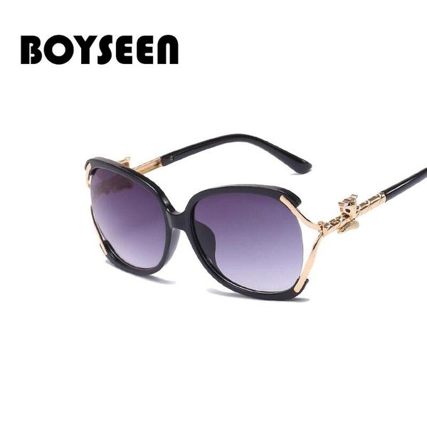 

sunglasses boyseen 2021 sun glasses for women brand designer female cool gift 9839, White;black