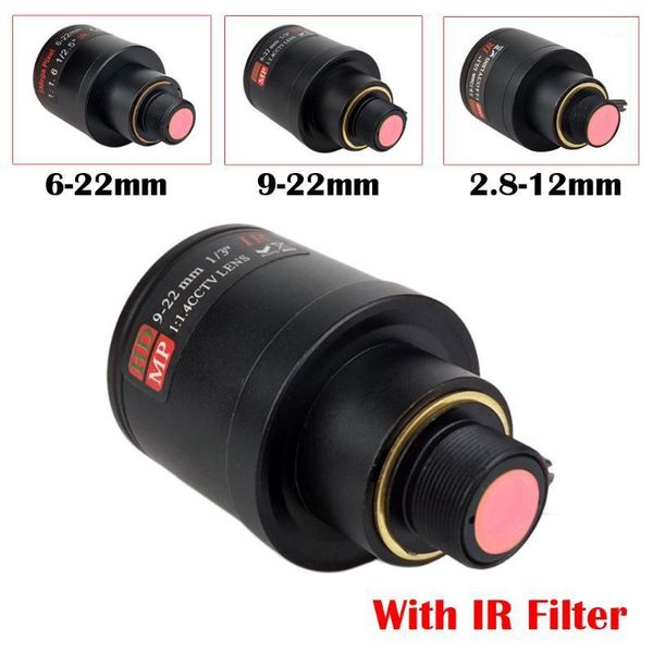 

hd cctv camera manual varifocal lens 9-22mm 6-22mm 2.8-12mm with ir filter m12 mount manual focus and zoom lens for action cam1