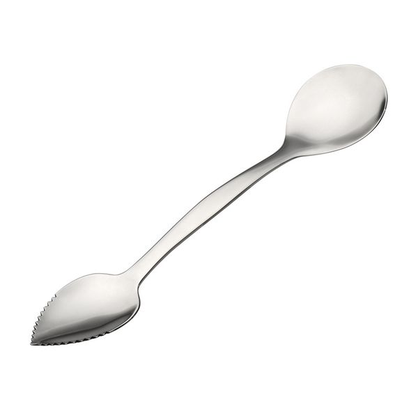 

stainless steel slurry spoon multi function kiwifruit digging spoons double head baby supplementary feeding tools new arrival 4 5wg l1