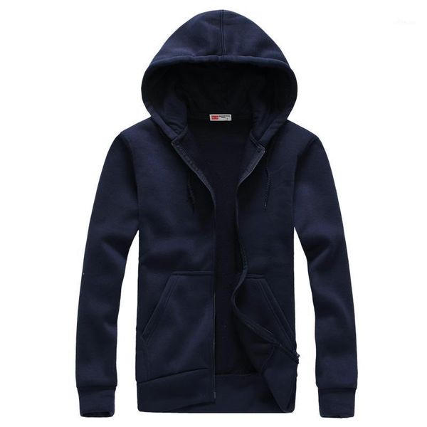 

new 2020 plain mens zip up hoody jacket sweatshirt hooded zipper male outerwear 4 colors black gray boutique men s-xxl1