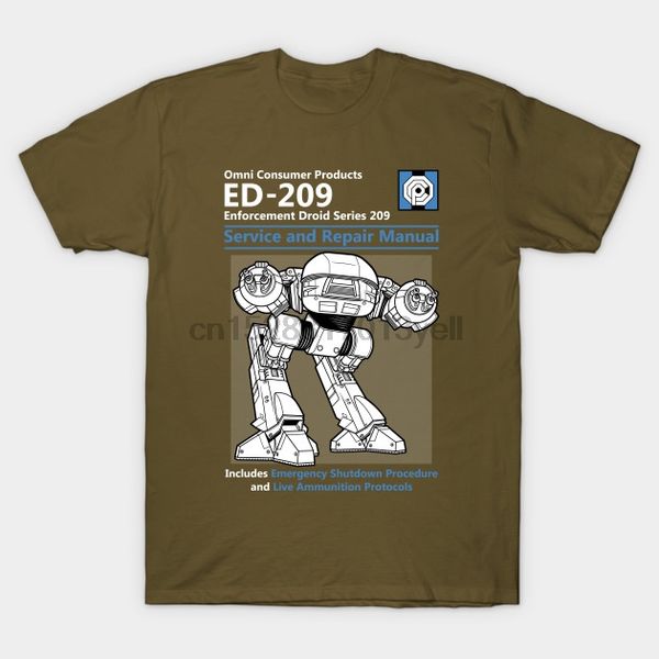 

private custom t-shirts ed 209 service and repair manual t shirt sport hooded sweatshirt hoodie