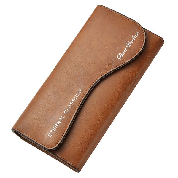

2019 new vintage men wallet long clutch multifunction zipper phone wallets mens business leather purse money bag big capacity, Red;black