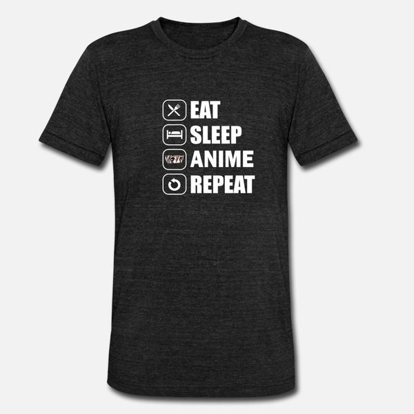 

ешьте sleep anime repeat t shirt top цифровой печати tracksuit фуфайки hoodie