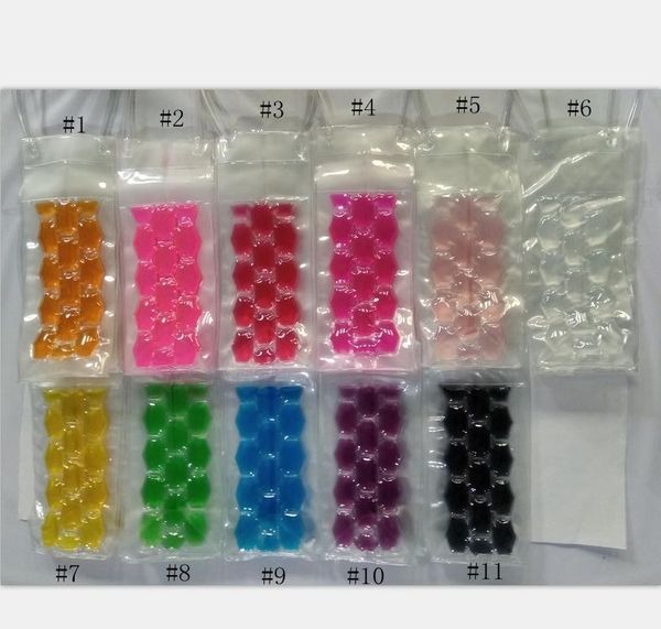 

ice wine cooler bags pvc beverages beer cooler bag portable double side ice wine cooler holder carrier travel jlliqs eatout