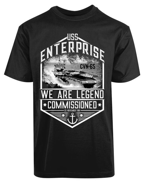 

uss enterprise we are legend commissioned cvn 65 new 's personalized new fashion casual novelty muscle shirt sport hooded sweatshirt ho