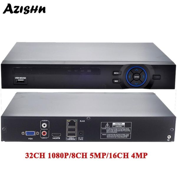 

full hd 1080p h.265 32ch cctv nvr 25ch 5mp 8ch 4k nvr 2 sata hdd xmeye onvif p2p vga cctv video recorder 3g wifi n7932f, Black;white