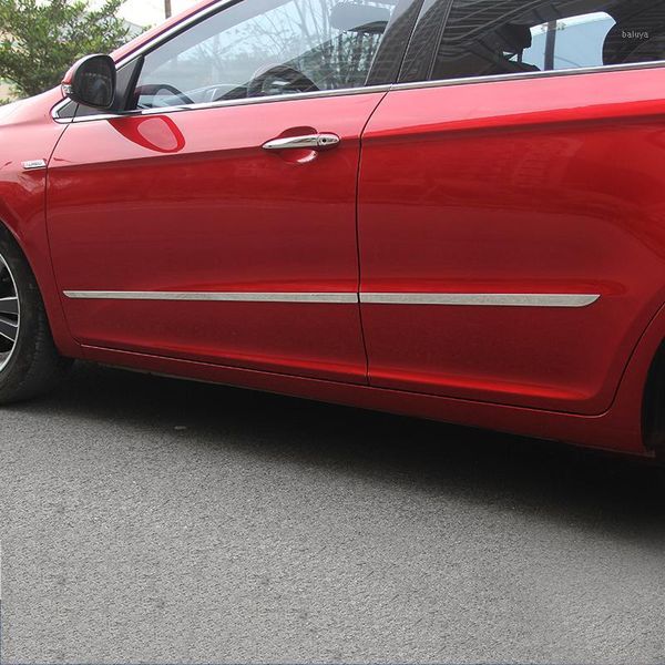 

other interior accessories lsrtw2021 for chery arrizo 5 car door body edge strip trims decorative chrome 2021 20211