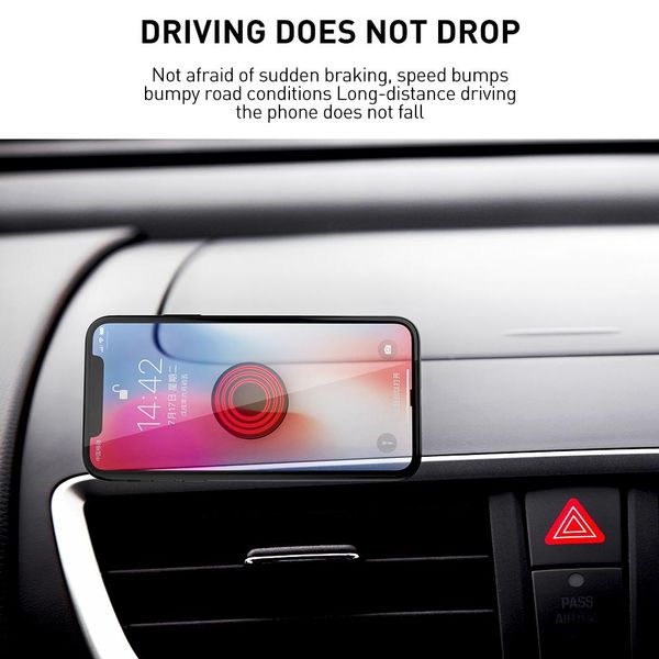 

keysion magnetic car phone holder for iphone x 8 7 6 plus 5 metal magnet mini dash board mount stand for xiaomi wmtbip infant2005