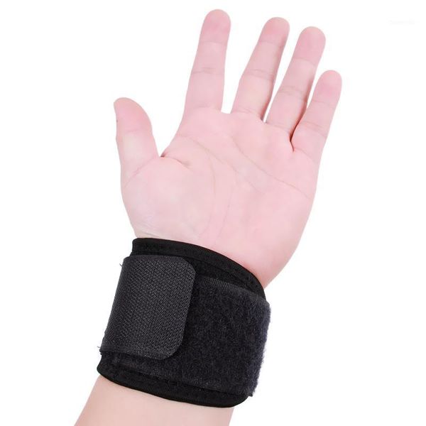 

protective wrist support adjustable weight lifting elastic soft pressurized wristband great for volleyball tennis durable sports1, Black;red