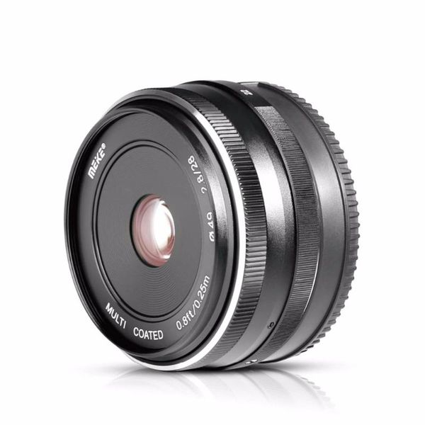 

lenses meke meike -28mm f2.8 large aperture manual focus lens for -ef-m eos m1/m2/m3/m5/m10/m100