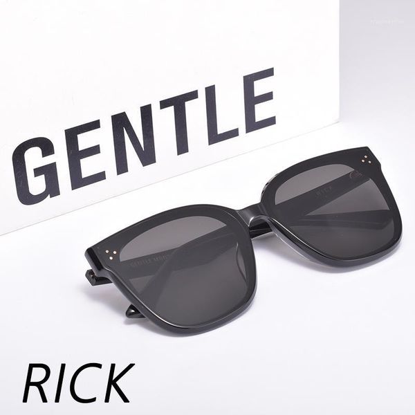 

sunglasses gentle luxury designer korea square women 2021 rick men fashion acetate gafas de sol sun glasses circular zonnebril1, White;black