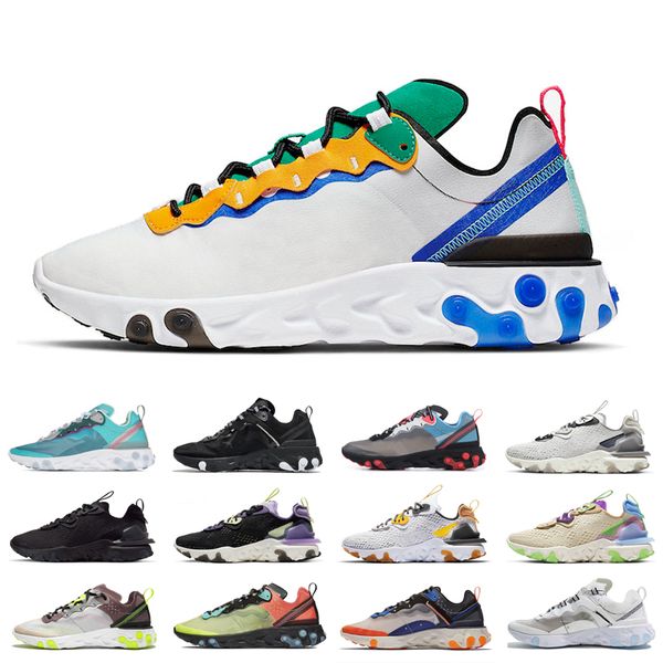 

honeycomb bred women men shoes react vision element 55 87 womens mens discount breathable outdoor sports shoes size 36-45