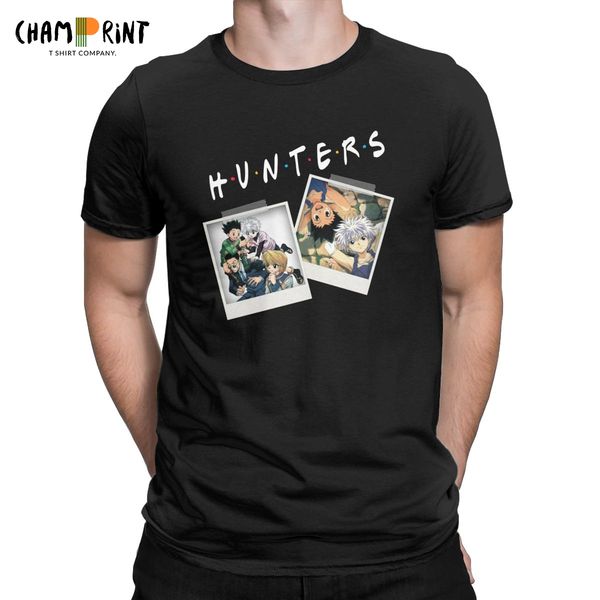 

sport men's hunter x hunter friends t shirt killua hisoka hxh anime clothes novelty short sleeve tee shirt graphic printed t-shirts