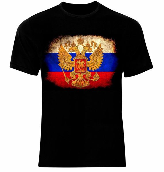 

russia moscow russian arms flag neu all sizes fashion brand men's streetwear solid color short sleeve hoodie designers t shirts sweatsh