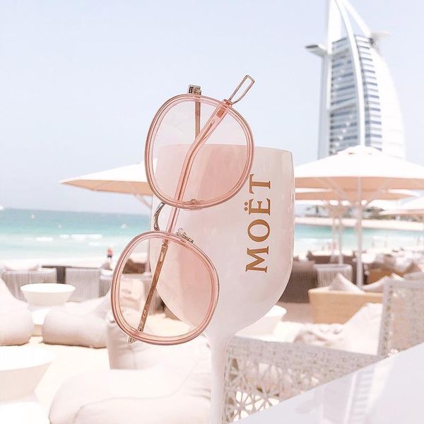 

ladies sunglasses 2020 trending products big large oversized pink summer sun glasses shades for women feminino1, White;black