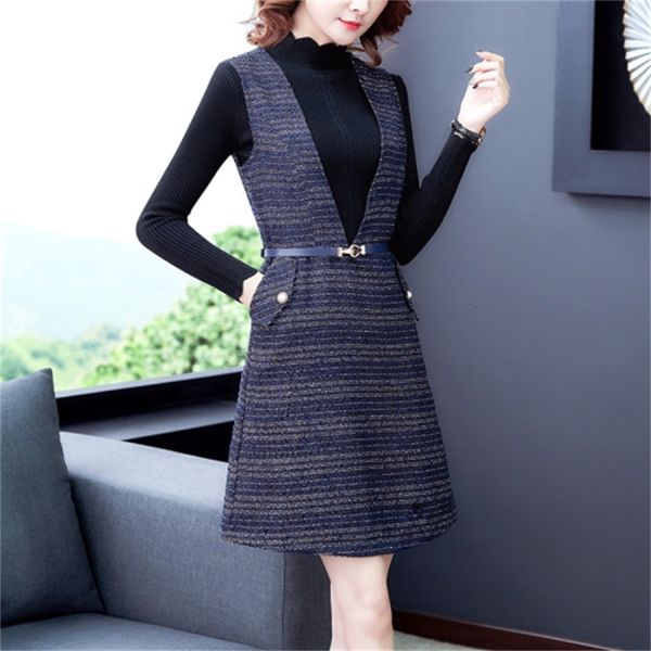 

woolen luxury 2-piece plaid two-piece apparel feminine fragrance deux garments suit women's eyri, White