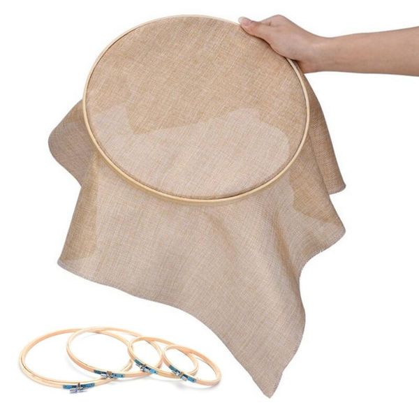 

2 размеров diy needlecraft вышивка машина bamboo пяльцы обруч кольцо круглой петля для рук бытовых швейных инструментов, Black