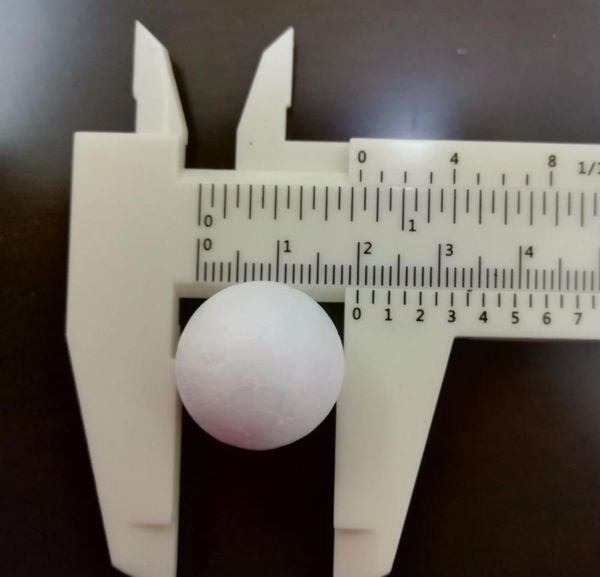 

1000 шт. 1 см 1,5 см 2 см белые моделирование пены шарики полистирол пенополистировые шарики рождественские рождественские пенопластырь реме