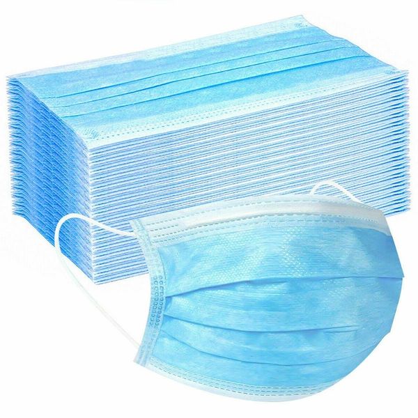 

3ply mask industrial ear 10/200pc disposable face loop new year