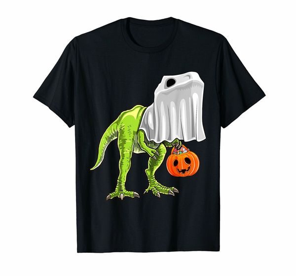 

halloween t rex dinosaur ghost trick or treat shirt kids tee shirt sport hooded sweatshirt hoodie