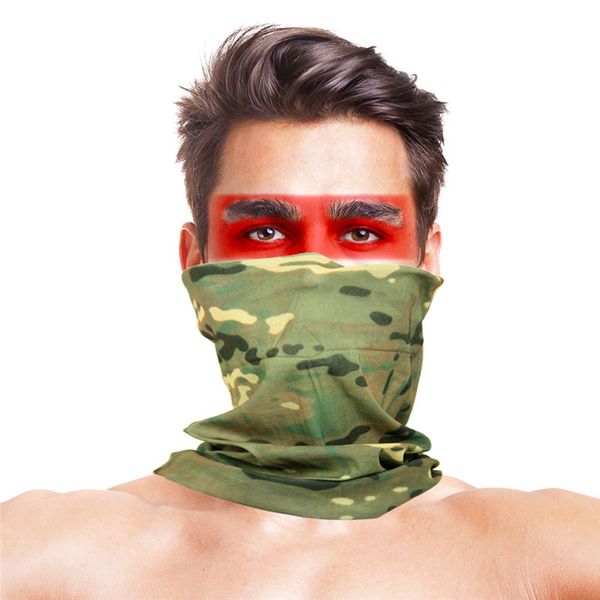 

3d design multifunctional magic head scarf sport face shield mask outdoor running cycling bandana buffe headband bicycle bandama