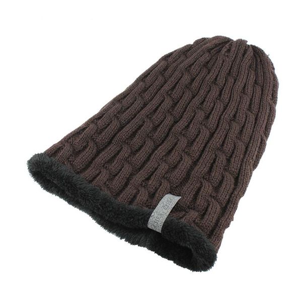 

flb] новый бренд шапочки skullies winter hat вязаные шапки зимние шапки для мужчин женщин оборудованная цоколь теплый bonnet beanie повседн, Black;white