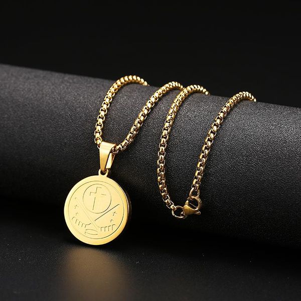 

подвеска логотип choker puck silver для цветной палочки кросс ожерелье спортивные женские звезды мяч подарок ледяной цепь хоккей ювелирные и