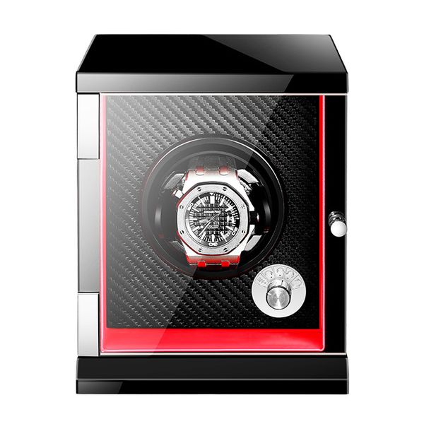 

fashion automatic mechanical winder shaker storage case single slot watch electric motor box