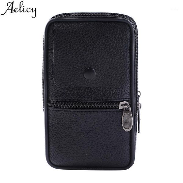 

aelicy 2020 vintage women men pure color leather wallets card holder clutch wallet multi-function mobile phone bag for sport1, Red;black