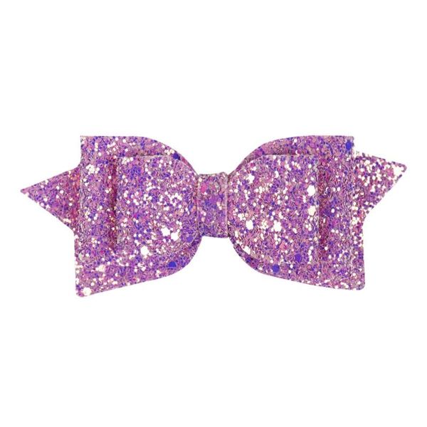 

glitter sequins hair clip kid bow hairpin children hair accessories girl large bowknot barrette baby hair clips manual hairs pin vt1646
