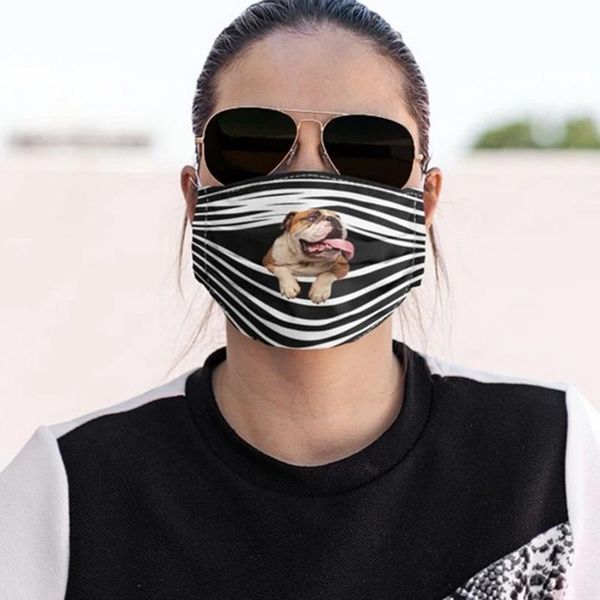 

общие собаки отпечатки рот маски дышащий моющийся маска для лица крышки могут быть размещены маски многоразовые рот оплетка mascarilla wmtcb