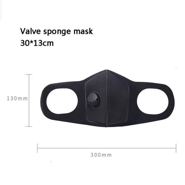 

breathing in pm2.5 stock anti-allergic valve reusable mouth anti-dust anti pollution masks cloth sponge mask