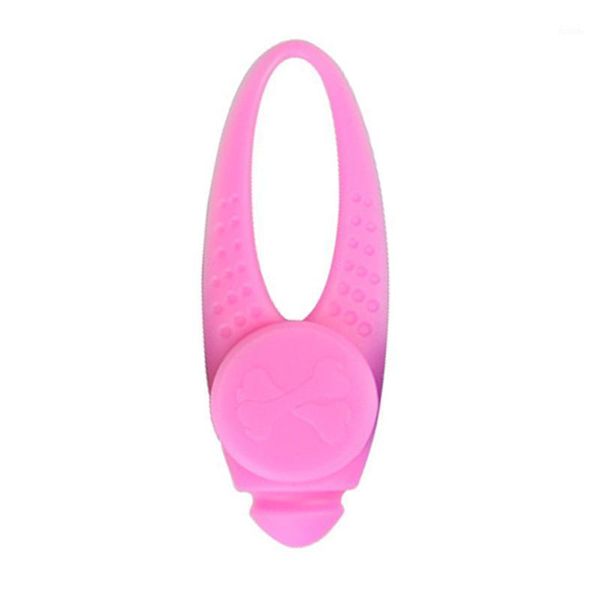 

glow light dog collar pendant pet flashing puppy led blinking safety1