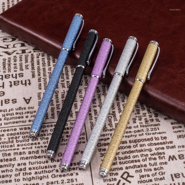 

metal scrub pen school supplies stationery office pens festival promotional gifts mall fountain pens1