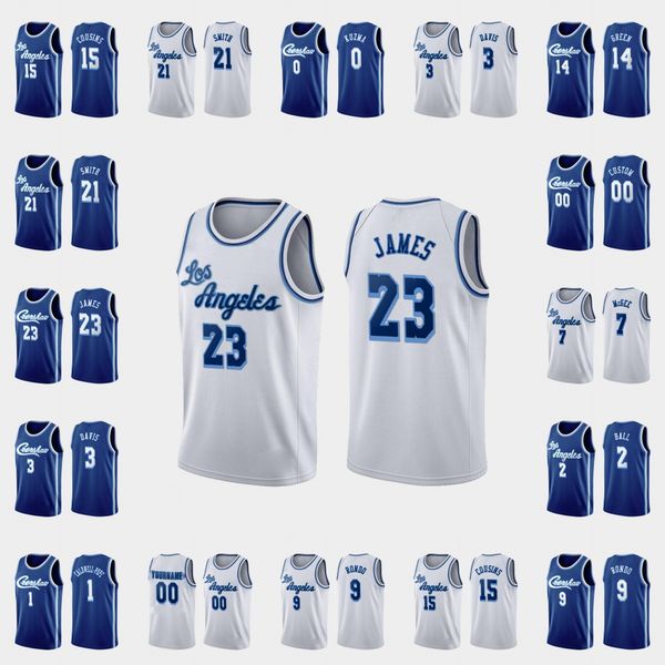 

los angeles lakers kobe bryant lebron james kyle kuzma j.r.smith anthony davis nba 2020 custom classic edition jersey, Black