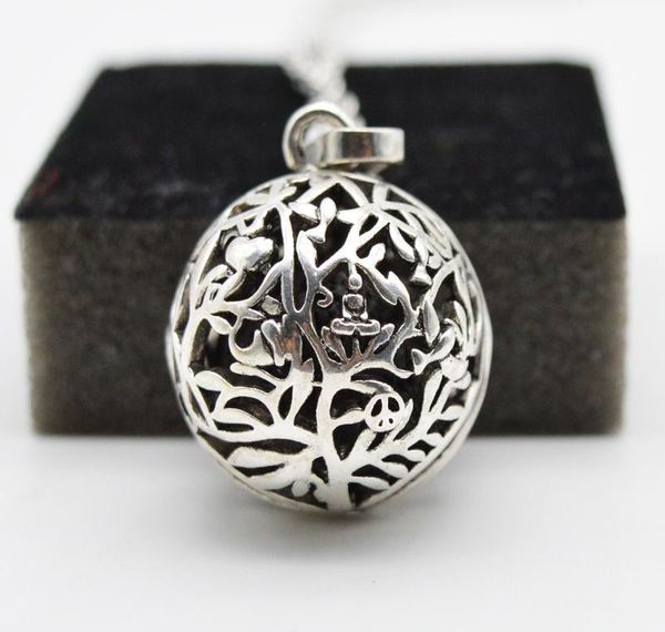 

wholesale- boho necklace for women engelsrufer necklace jewelry essential oil diffuser necklace with la qylvlo bdedome, Silver