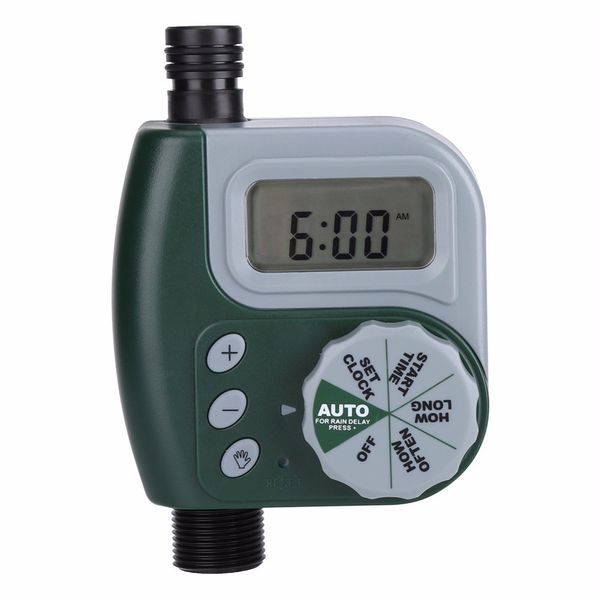 2019 Timer per irrigazione da giardino Timer elettronico automatico per irrigazione Giardino di casa Timer per irrigazione Sistema di controllo irrigatore automatico Y200106