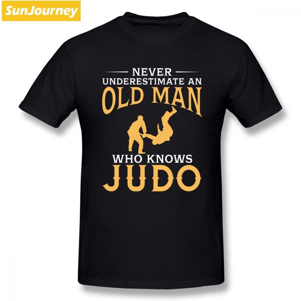 

никогда недооценка старик кто знает дзюдо футболка поп kpop плюс размер изготовленный на заказ с коротким рукавом одежда спортивная с капюшо