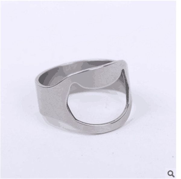 

stainless steel ring bottle opener beer kitchen accessories finger keyring gadgets portable simple small originality 0 8tb m2
