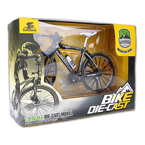 

2020 mini alloy finger bicycle toy bicycle model mountain bike boxed q0115