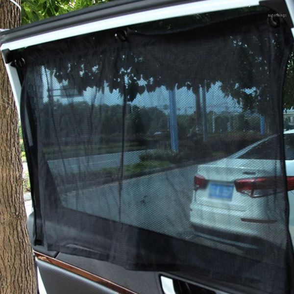 

2 pcs auto car curtain sun shade protection window universal car sunshade sunscreen block curtain with suction cup1