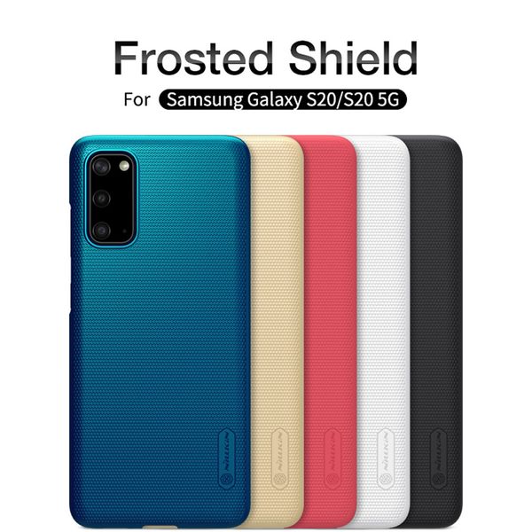 

for samsung galaxy s10 s20 / s10+ s20+ plus case nillkin super frosted shield hard back cover for samsung s10e s20 ultra 5g case