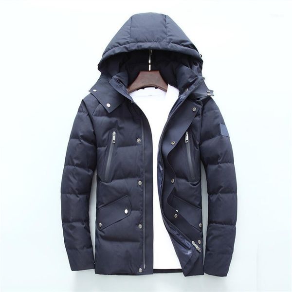 

knight jacket men male casual homme uk coat campera hombre jaqueta masculina casacas down-filled coat1, Black