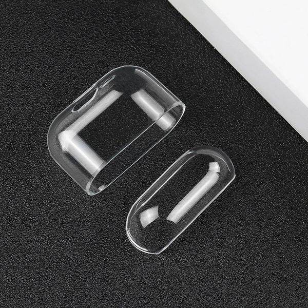 

ultra clear crystal transparent pc hard back case cover shell for airpods 4 2020 release